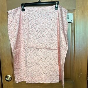 Elisabeth by Liz Claiborne Pink Flower Print Skirt